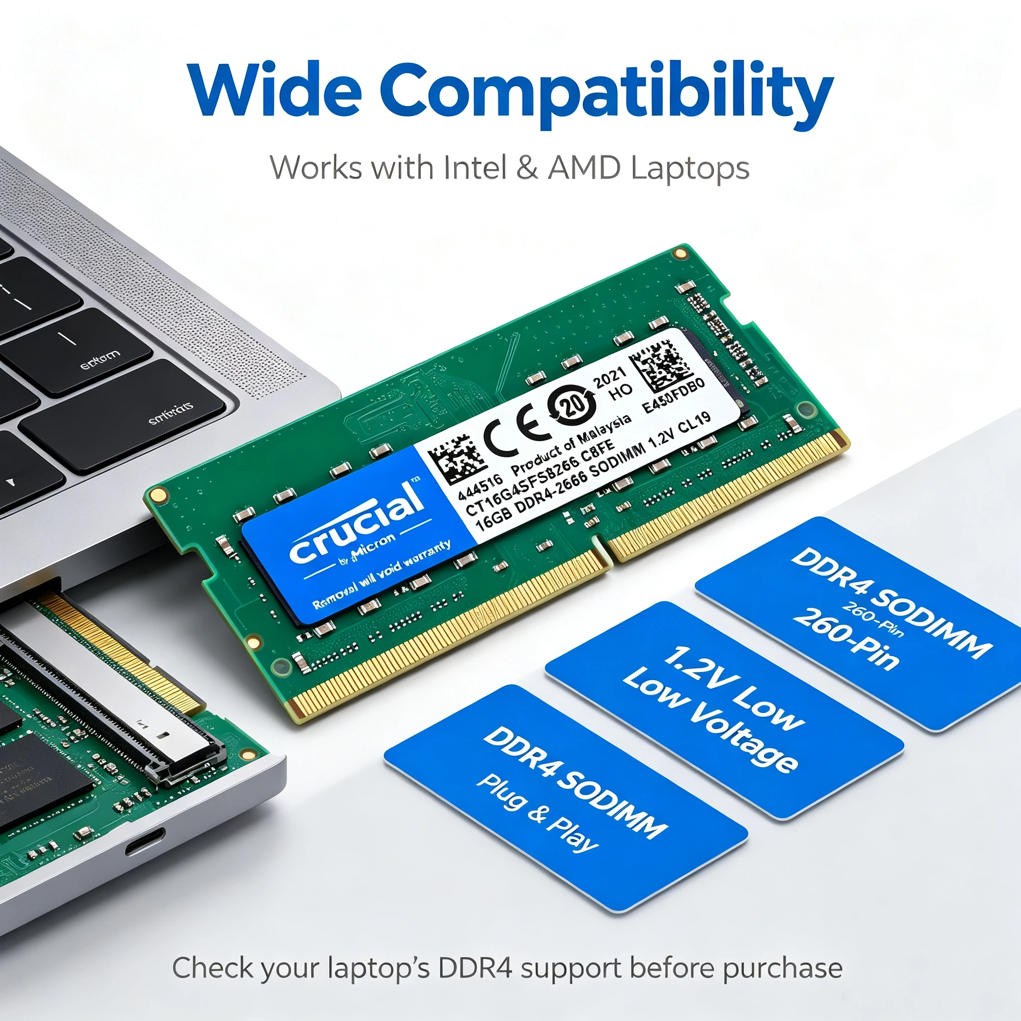 크루셜 DDR4 노트북 RAM SODIMM, 4GB,  - Khadas Vim4 8Gb 리뷰 및 가격