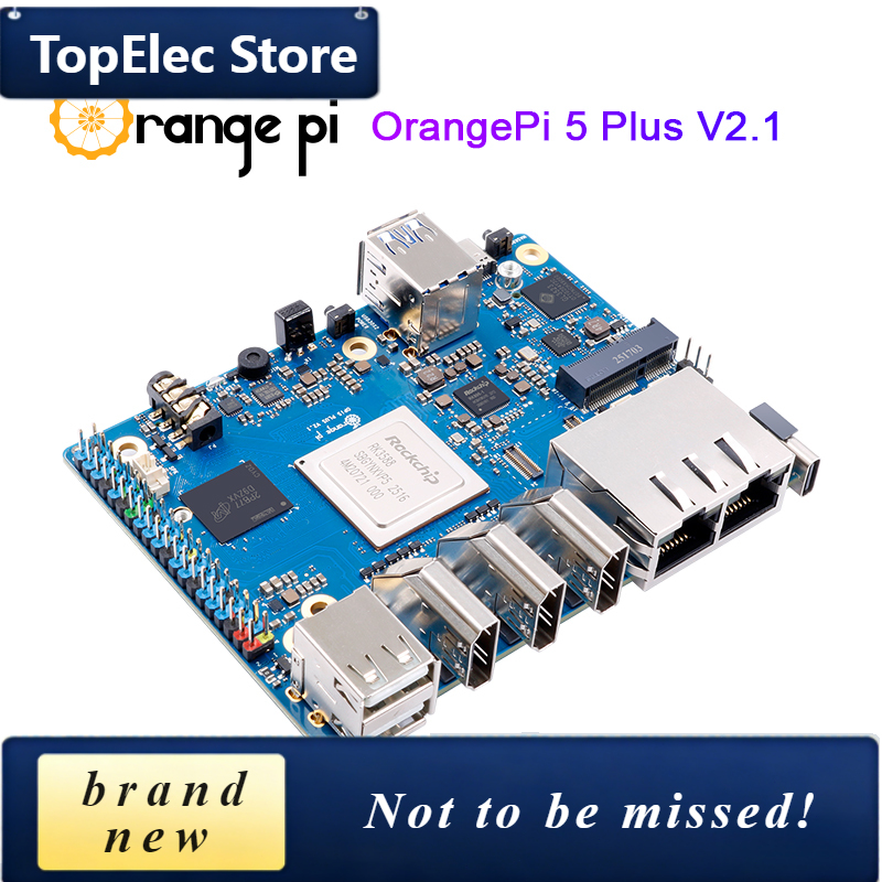 탑일렉 오렌지 파이 5 플러스 미니 PC 개발 보드 1 - Orange Pi 5 Plus 16Gb 리뷰 및 가격
